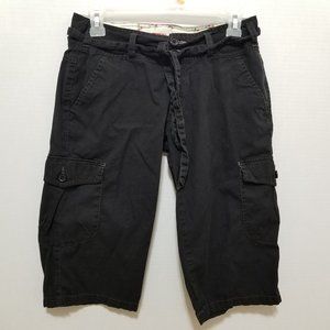 Unionbay pants 5 cargo utility cropped capri cotton low rise Y2K VINTAGE